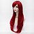 cheap Costume Wigs-Synthetic Wig Curly Style Capless Wig Red Synthetic Hair Wig
