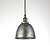 cheap Island Lights-1-Light 21cm (8.3 inch) Mini Style Pendant Light Metal Bowl Painted Finishes Modern Contemporary 110-120V / 220-240V