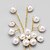 abordables Casque de Mariage-imitation perle strass alliage épingle à cheveux broche style élégant