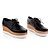 Χαμηλού Κόστους Γυναικεία Oxfords-Παπούτσια Δερματίνη Άνοιξη Καλοκαίρι Φθινόπωρο Ενιαίο Τακούνι Με Για Φόρεμα Μαύρο