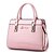 cheap Handbag &amp; Totes-Women&#039;s Bags PU Tote Shoulder Bag Rivet for Wedding Event/Party Shopping Casual Formal Office &amp; Career Outdoor All Seasons Fuchsia Green