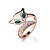 cheap Rings-Women&#039;s Statement Ring Synthetic Emerald Alloy Evil Eye / Animal Personalized / Fashion Party Costume Jewelry
