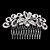 cheap Headpieces-Rhinestone Hair Combs with 1 Wedding / Special Occasion Headpiece
