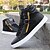 cheap Men&#039;s Sneakers-Men&#039;s Sneakers Comfort Shoes Sporty Casual Daily Outdoor Walking Shoes Faux Leather Wear Proof Black White Winter