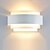Недорогие Настенные светильники с незаметным креплением-Модерн Назначение Металл настенный светильник 110-120Вольт 220-240Вольт