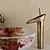 cheap Bathroom Sink Faucets-Bathroom Sink Faucet - Waterfall Antique Bronze Vessel One Hole / Single Handle One HoleBath Taps