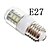 Χαμηλού Κόστους Λάμπες-1pc 3 W 270 lm E14 / E26 / E27 LED Λάμπες Καλαμπόκι 24 LED χάντρες SMD 5730 Θερμό Λευκό / Ψυχρό Λευκό 220-240 V