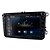 billige Multimediaspillere for bil-bil dvd-spiller android4.4 2 DIN 8 &quot;800 x 480built bygd bluetooth / gps / RDS / 3d ui / CANbus / wifi / subwoofer for volkswagen