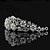baratos Capacete de Casamento-imitação de pérolas de diamante de pedras pulseira de tiaras estilo elegante