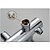 お買い得  シャワー用水栓金具-シャワー水栓 - コンテンポラリー クロム 壁式 セラミックバルブ / 真鍮 / シングルハンドル二つの穴