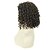 halpa Synteettiset peruukit-Synteettiset peruukit Kinky Curly Kinky Curly Peruukki Synteettiset hiukset Naisten Afro-amerikkalainen peruukki