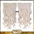 cheap Clip in Extensions-Febay Clip In Human Hair Extensions Wavy Synthetic Hair Hair Piece Strawberry Blonde / Bleached Blonde
