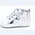 זול נעלי תינוקות-לבנים-שטוחות-קנבס-צעדים ראשונים-ורוד / אדום / כסוף-קז&#039;ואל