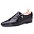 abordables Oxfords Homme-Homme Chaussures de nouveauté Faux Cuir Printemps / Automne Confort Oxfords Antidérapantes Violet / Marron / Bleu / Soirée &amp; Evénement / Impression Oxfords