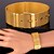 cheap Bracelets-Leather Bracelet Bracelet Ladies Vintage Party Work Casual 18K Gold Plated Bracelet Jewelry Gold / Silver For Special Occasion Birthday Gift Daily / Stainless Steel