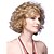 Χαμηλού Κόστους Συνθετικές Περούκες-Συνθετικά μαλλιά Περούκες Σγουρά Χωρίς κάλυμμα Φυσική περούκα Κοντό