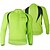 cheap Women&#039;s Cycling Clothing-Nuckily Men&#039;s Long Sleeve Cycling Jersey - Red Green Bike Jacket Jersey Top Thermal / Warm Breathable Quick Dry Sports 100% Polyester Clothing Apparel