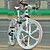voordelige Fietsen-Mountain Bike / Vouwfietsen Wielrennen 27 Speed 66.0 cm / 700CC MICROSHIFT TS70-9 Schijfrem Geveerde voorvork Achtervering Normale Alumiiniseos