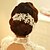 Χαμηλού Κόστους Κεφαλό Γάμου-Απομίμηση Μαργαριταριού Λουλούδια με 1 Γάμου / Ειδική Περίσταση Headpiece