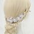 Χαμηλού Κόστους Κεφαλό Γάμου-Σιφόν / Απομίμηση Μαργαριταριού / Κράμα Κομμάτια μαλλιών με 1 Γάμου / Ειδική Περίσταση Headpiece