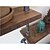 preiswerte Sonstige Artikel für Ordnung im Haus-Holz Metal Oval Ohne Verschluss Zuhause Organisation, 1pc Regal Ordnungssystem für Regale