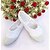 abordables Chaussures de Ballet-Homme / Femme Chaussures de Ballet Cuir / Toile Plate Ruban Talon Plat Non Personnalisables Chaussures de danse Blanc / Rouge / Rose / Intérieur / Utilisation / Entraînement