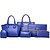 preiswerte Taschensets-Damen Taschen PU Tragetasche / Umhängetasche / Bag Set 6 Stück Geldbörse Set Braun / Blau / Wein