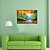 cheap Landscape Paintings-Oil Paintings Modern Landscape Rainy Street Canvas Material With Wooden Stretcher Ready To Hang SIZE:60*90CM.