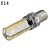 cheap Light Bulbs-YWXLight®  E14 G9 G4  3014SMD 630lm LED Bi-pin Lights Warm White Cool White Natural White Dimmable Led Corn Bulb Chandelier Lamp AC 220-240V