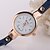 cheap Bracelet Watches-Fashion Casual Long Leather Strap watches Women Popular Jewelry Ethnic Style Surround Wrist Quartz Watch Clock 4 Colors Cool Watches Unique Watches