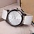 cheap Dress Classic Watches-Men‘s fashion leisure leather watch Cool Watch Unique Watch