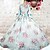 cheap Historical &amp; Vintage Costumes-Maria Antonietta Lolita Vacation Dress Cocktail Dress Dress Prom Dress Women&#039;s Cotton Japanese Cosplay Costumes Light Blue Floral Print Long Sleeve Medium Length