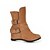 cheap Women&#039;s Boots-Women&#039;s Shoes Fleece Wedge Heel Wedges/Fashion Boots/Round Toe Boots Dress/Casual Black/Yellow/Beige