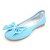 baratos Sapatilhas de mulher-Feminino Sapatos Couro Primavera Verão Outono Conforto Bailarina Sem Salto Apliques Para Casual Branco Preto Fúcsia Azul Verde Claro