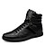 cheap Men&#039;s Sneakers-Men&#039;s Novelty Shoes Leather Spring / Fall Comfort Slip Resistant Black