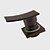 cheap Bathroom Sink Faucets-Bathroom Sink Faucet - Waterfall Oil-rubbed Bronze Wall Mounted Two Holes / Single Handle Two HolesBath Taps / Brass