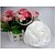 Χαμηλού Κόστους Τσάντες συμπλέκτη-Γυναικεία Τσάντες Σατέν Βραδινή τσάντα Λουλούδι Μονόχρωμο Τσάντες Γάμου Γάμου Πάρτι Εκδήλωση / Πάρτι Λευκό Γκρίζο