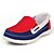 cheap Women&#039;s Slip-Ons &amp; Loafers-Women&#039;s Shoes Canvas Summer / Fall Moccasin Flat Heel Red / Green / Light Blue