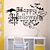 cheap Wall Stickers-Decorative Wall Stickers - Plane Wall Stickers Holiday Living Room / Bedroom / Bathroom