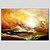 cheap Landscape Paintings-Oil Painting Hand Painted - Landscape European Style Modern Canvas