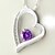 cheap Necklaces-Women&#039;s Pendant Necklaces Heart Silver Love Jewelry For