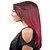 halpa Synteettiset peruukit-Synteettiset peruukit Suora Suora Peruukki Keskikokoinen Punainen Synteettiset hiukset Naisten