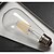 abordables Ampoules électriques-ST64 4W E27 Edison conduit conduit ampoule de tungstène