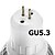 halpa Lamput-1kpl 6 W LED-kohdevalaisimet 400 lm E14 GU10 E26 / E27 15 LED-helmet SMD 5730 Himmennettävissä Lämmin valkoinen Kylmä valkoinen Neutraali valkoinen 220-240 V 110-130 V