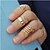 baratos Anéis-Feminino Conjunto de Jóias Anéis Meio Dedo Moda Chapeado Dourado Liga Jóias Para Casamento Festa Diário Casual