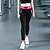 cheap New In-Women&#039;s High Waist Running Tights Leggings Athletic Sport Base Layer Tights Leggings Yoga Fitness Gym Workout Exercise Quick Dry Black Red Fuchsia Grey Fruit Green Blue