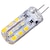 billige LED-kolbelys-YWXLIGHT® 1pc 2.5 W LED-kolbepærer 200 lm G4 T 24 LED Perler SMD 2835 Dæmpbar Varm hvid Kold hvid 12 V / 1 stk. / RoHs