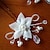 cheap Headpieces-Women&#039;s Crystal Imitation Pearl Chiffon Headpiece-Wedding Special Occasion Hair Pin 2 Pieces