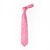 cheap Men&#039;s Accessories-Pink Polyester Tie 8.5cm(3.3in) Silver inlaid