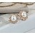 cheap Earrings-Women&#039;s Hoop Earrings - Flower Classic Gold / Silver For Party